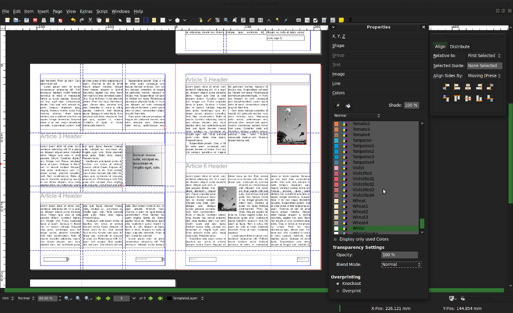 scribus adobe indesign